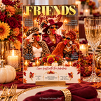 Friendsgiving Invitation | Fabulous Turkey Ladies Thanksgiving Dinner Party | Editable Template