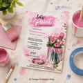 Paint a New Chapter Housewarming Invitation |  Editable Template