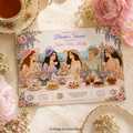 Bridal Tea Party Invitation |  Editable Template