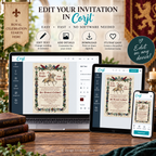 Medieval Knight Birthday Invitation | Editable Template